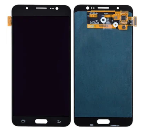 TE Samsung J7 2016 J710 Uyumlu Lcd Ekran Dokunmatik Siyah - Image 1