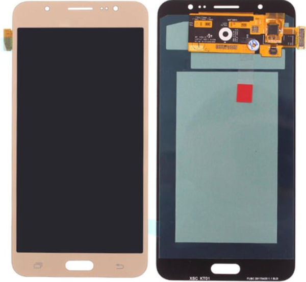 TE Samsung J7 2016 J710 Uyumlu OLED Lcd Ekran Dokunmatik Gold - Image 1