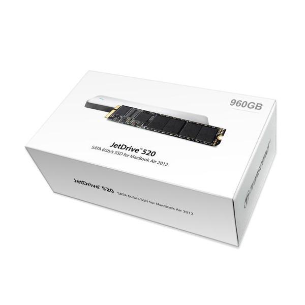 Transcend TS960GJDM520 960 GB Jetdrıve 520 570/460Mb/s 1 inch mSATA3 Mac SSD + Kit Harddisk - Image 1