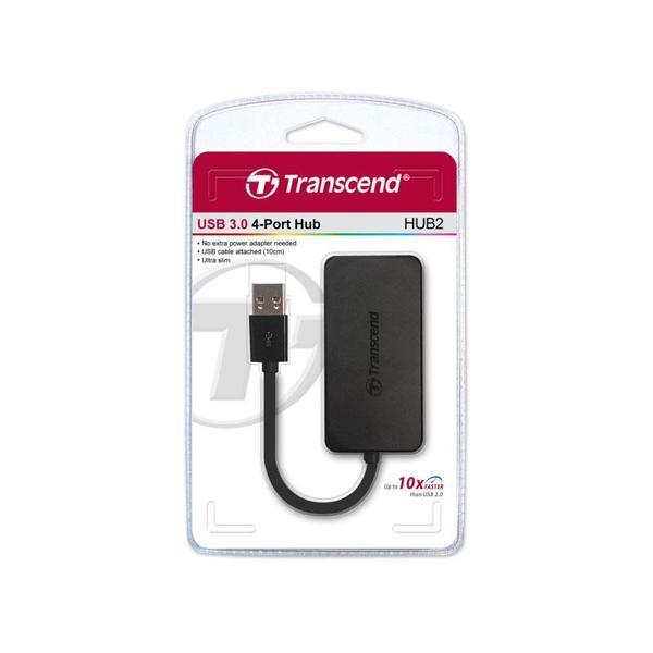 Transcend TS-HUB2K USB 3.1 Gen 1, USB A to 4 Port USB Çoklayıcı HUB - Image 1