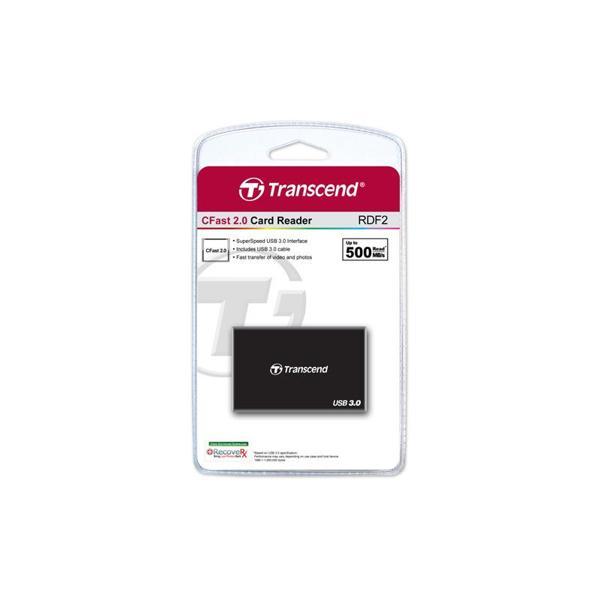 Transcend TS-RDF2 RDF2 USB 3.0 Siyah Kart Okuyucu - Image 1