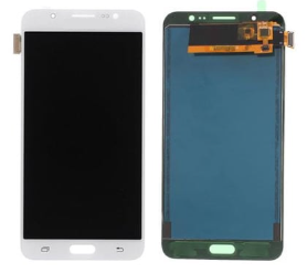 TE Samsung J7 Core J701 Uyumlu A Kalite Lcd Ekran Dokunmatik Beyaz - Image 1
