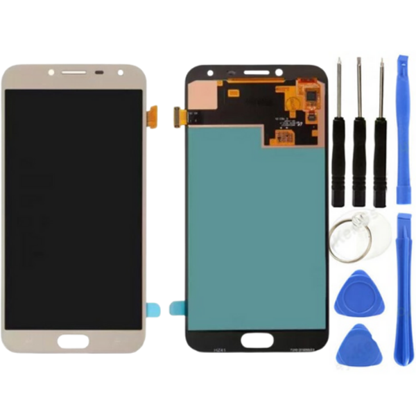 TE Samsung J4 J400 Uyumlu OLED Lcd Ekran Gold + Tamir Seti - Image 1