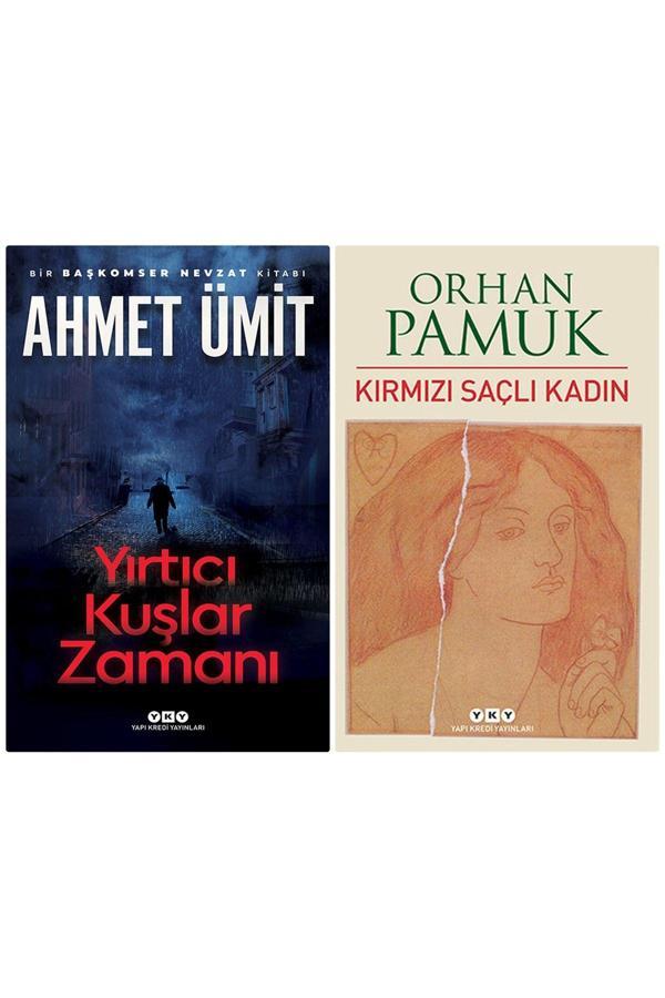 Yırtıcı Kuşlar + Kırmızı Saçlı Kadın 2 'Li Set Ahmet Ümit Yapı Kredi Yayınları - Yapı Kredi Yayınları - Image 1