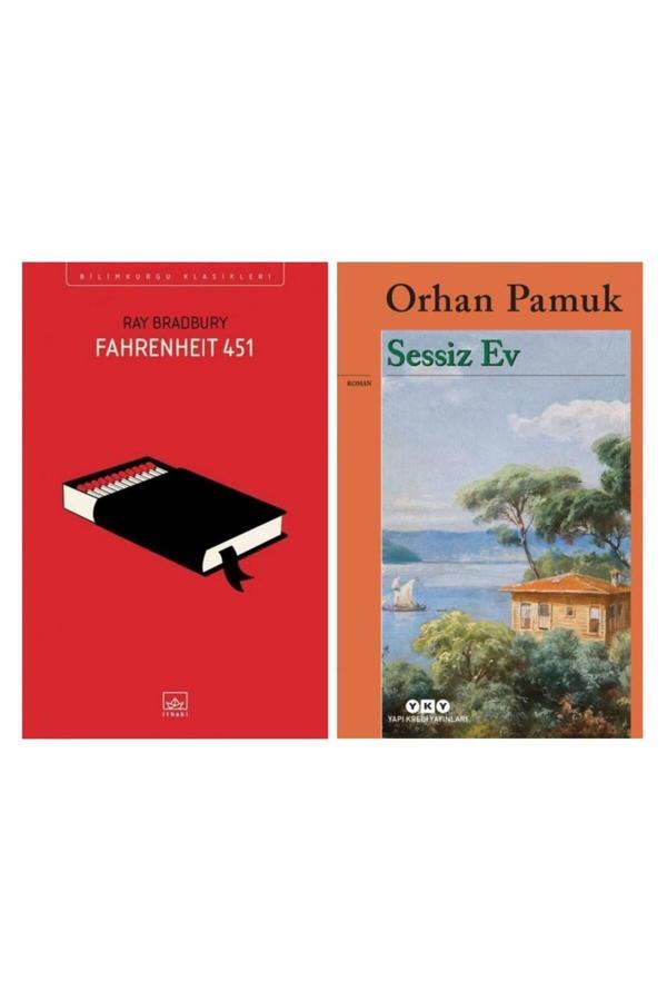 Fahrenheit 451 Ray Bradbury - Sessiz Ev Orhan Pamuk - Yapı Kredi Yayınları - Image 1