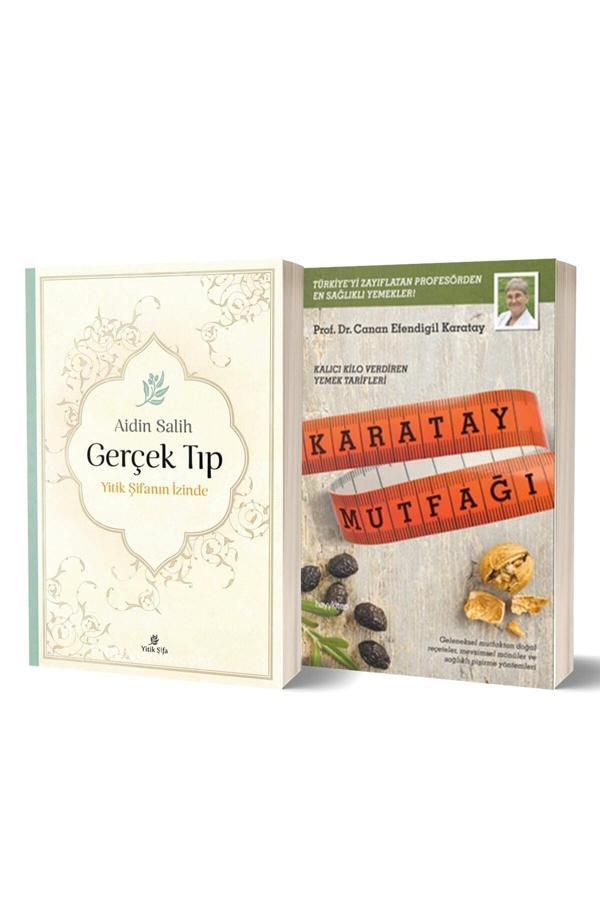 Yitik Şifa Yayıncılık Gerçek Tıp - Karatay Mutfağı Kalıcı Kilo Verdiren Yemek Tarifleri 2 Kitap Set - Yitik Şifa - Image 1