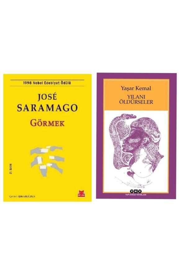 Görmek - Jose Saramago - Yılanı Öldürseler - Yaşar Kemal - Kırmızı Kedi Yayınevi - Image 1