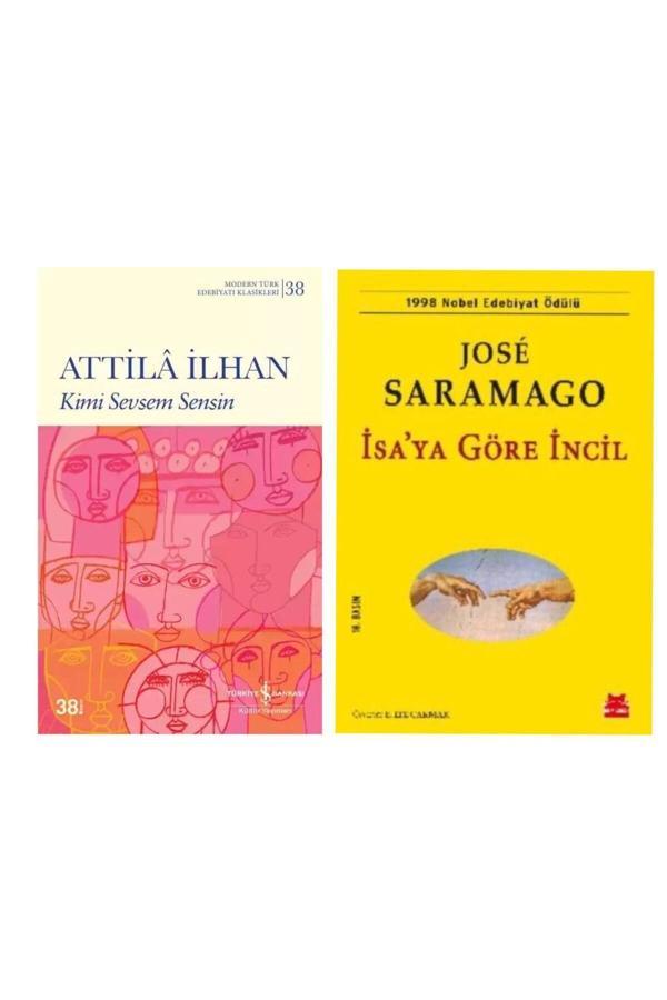 Kimi Sevsem Sensin - Attila İlhan - İsaya Göre İncil - Jose Saramago - İş Bankası Kültür Yayınları - Image 1