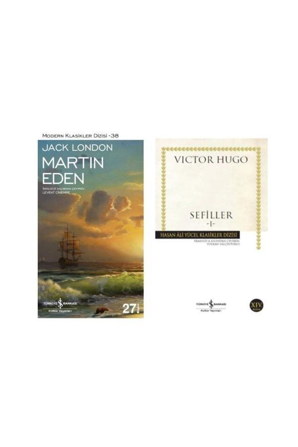 Jack London Martın Eden - Sefiller 2 Cilt - İş Bankası Kültür Yayınları - Image 1