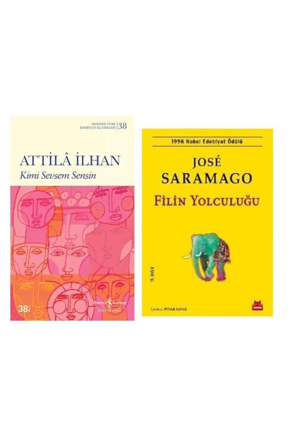 Kimi Sevsem Sensin - Attila İlhan - Filin Yolculuğu - Jose Saramago - İş Bankası Kültür Yayınları - Image 1
