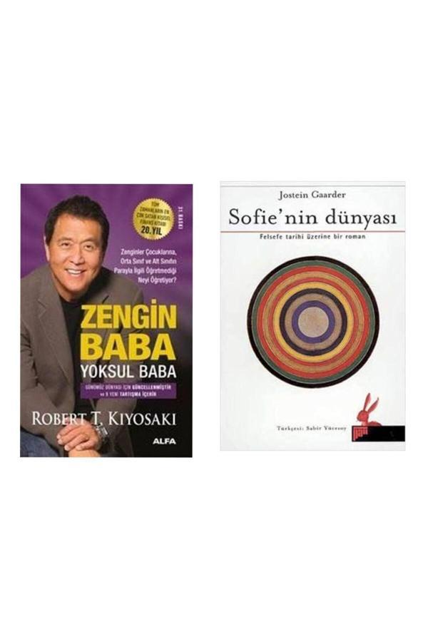 Zengin Baba Yoksul Baba Robert T. Kiyosaki - Sofie’Nin Dünyası Jostein Gaarder - Alfa Yayıncılık - Image 1
