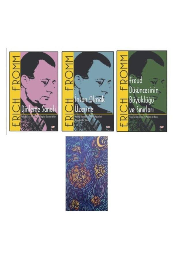 Erich Fromm - Dinleme Sanatı - Insan Olmak Üzerine - Freud Düşüncesinin Büyüklüğü -Defter Hediye - Say Yayınları - Image 1