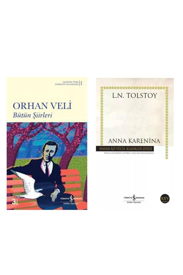 Bütün Şiirleri Orhan Veli - Anna Karenina - Lev Nikolayeviç Tolstoy - İş Bankası Kültür Yayınları - Image 1