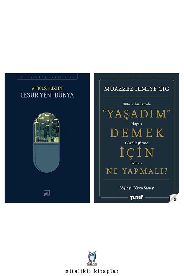 Tuhaf Yayınları Cesur Yeni Dünya/Aldous Huxley - Yaşadım Demek İçin Ne Yapmalı? - Tuhaf Yayınları - Image 1