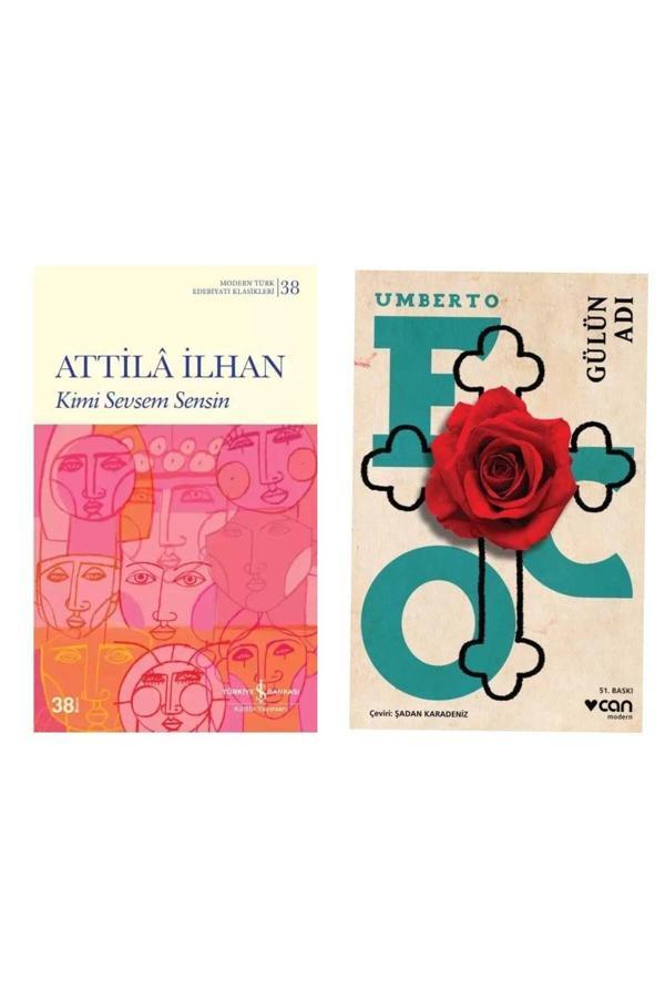 Kimi Sevsem Sensin - Attila İlhan - Gülün Adı - Umberto Eco - İş Bankası Kültür Yayınları - Image 1