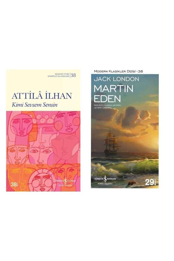 Kimi Sevsem Sensin - Attila İlhan - Martin Eden - Jack London - İş Bankası Kültür Yayınları - Image 1