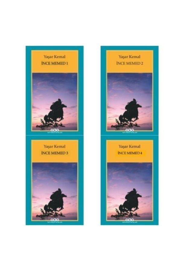 İnce Memed 1- 2 - 3 -4 - Yaşar Kemal (4 Kitap Set) - Yapı Kredi Yayınları - Image 1