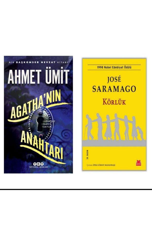 Agatha’Nın Anahtarı - Ahmet Ümit Körlük - Jose Saramago - Yapı Kredi Yayınları - Image 1