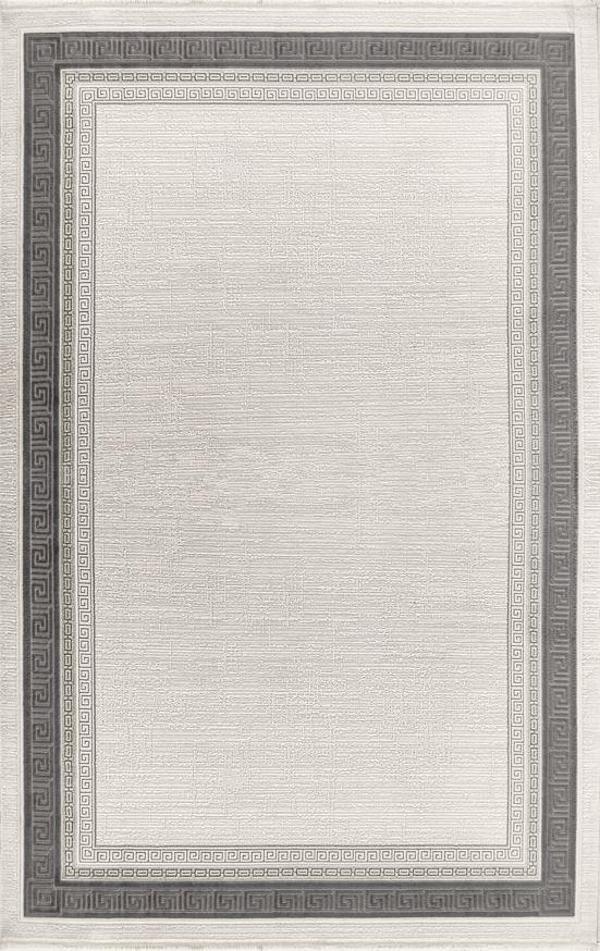 Gabardin Halı Jade 7018 Gri Serisi Triko Akrilik Salon Oturma Yatak Odası Halısı - Image 1