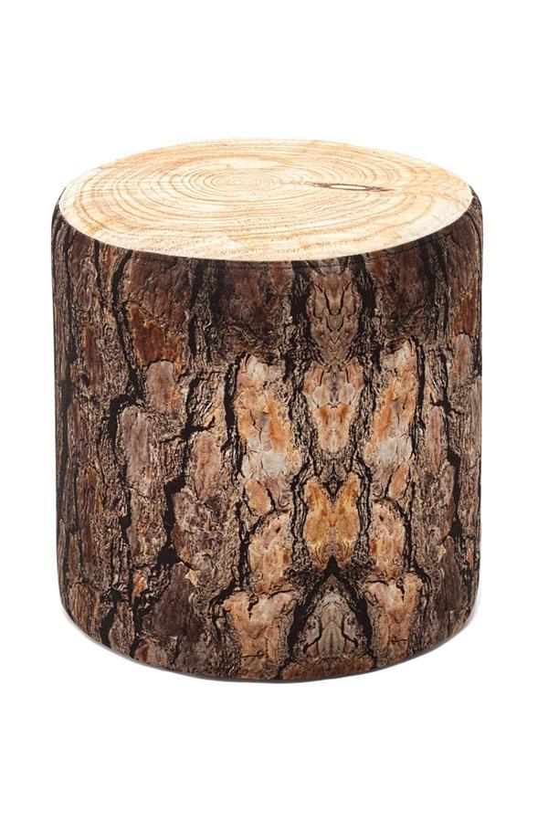 Favora Kütük Puf Silindir - Kahverengi - Image 1