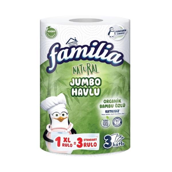Familia Natural Havlu Jumbo (1=3) - Image 1