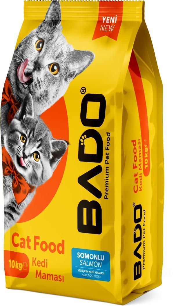 Bado Yetişkin Kedi Maması Somonlu 10 Kg - Image 1