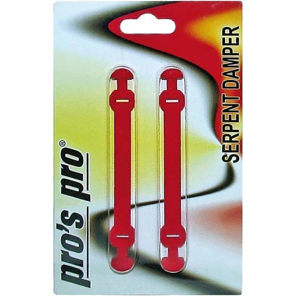 Pro's Pro Serpent Dampener 2'li Titreşim Önleyici Kırmızı-Standart - Image 1