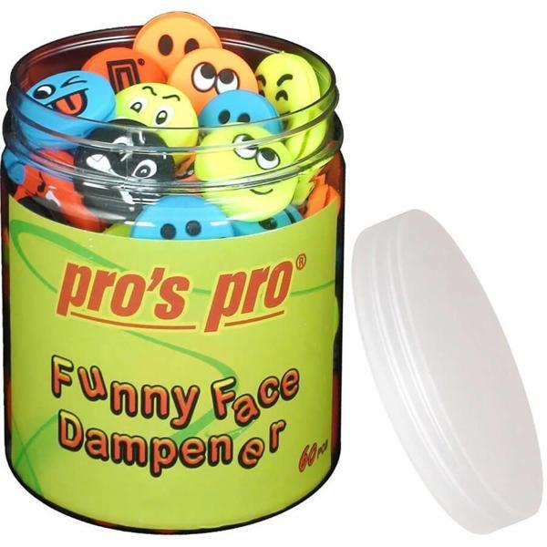 Pro's Pro Funny Face Dampener 60'lı Titreşim Önleyici Karışık-Standart - Image 1