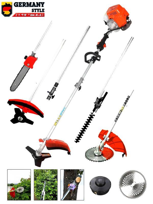 Germany Style Maxstar Seri 4 in 1 Benzinli Tırpan Çit Budama Budama Testeresi  Ot Çalı Dal Biçme - Image 1