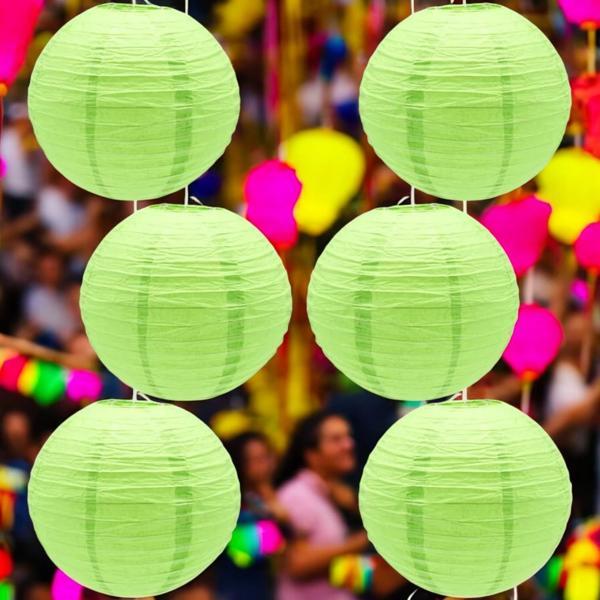 VIP KALİTE 2 ADET YEŞİL ÇİN FENERİ YEŞİL JAPON FENERİ YEŞİL KAĞIT FENER YEŞİL KIR DÜĞÜNÜ FENERİ - Image 1
