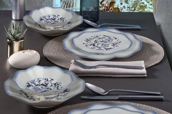 Güral Porselen 24 Parça Nesrin Yemek Takımı 3214 - Image 1