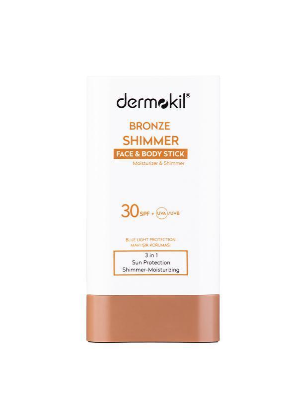 Bronze Shimmer Face&Body Stick SPF 30 Bronzlaştırıcı Etkili Stick Güneş Koruyucu - Image 1