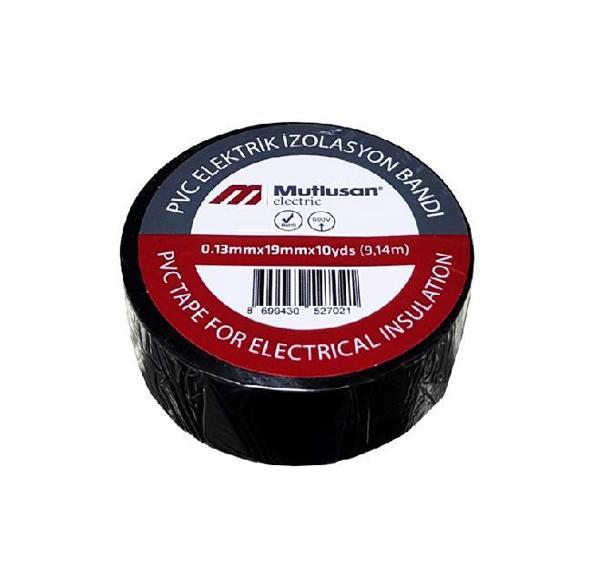 Mutlusan İzolebant 19 mm Elektrik Bandı Siyah - Image 1