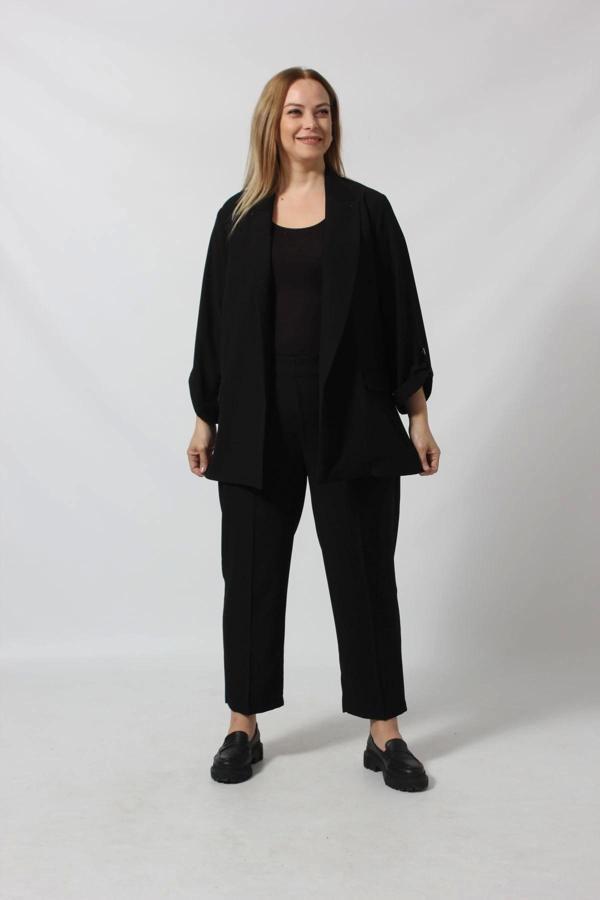 Şık Blazer Ceket ve Pantolon Takım - Image 1