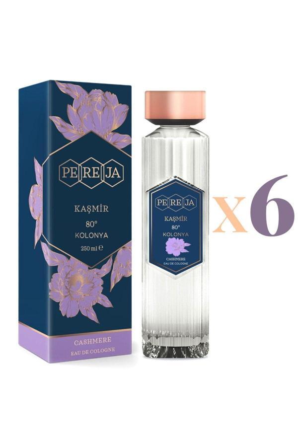 Parfümlü Kolonya Kaşmir 250ml 6lı Set - Image 1