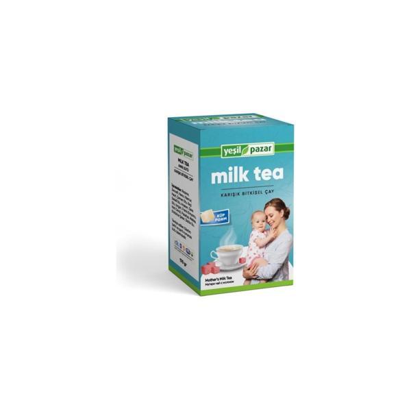 Yeşil Pazar Milk Tea Küp Çay 170 gr - Image 1