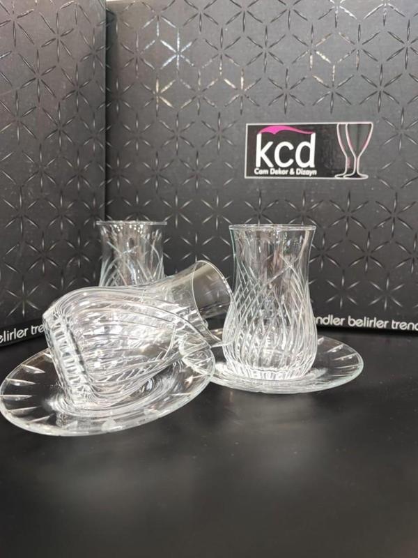 Kcd 3858S 6 Kişilik 12 Parça Çay Seti - Image 1