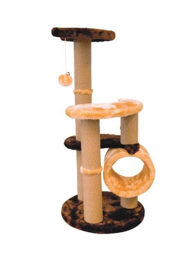 M-Pets Ventoux Kedi Tırmalama Tahtası 40x40x86 Cm - Image 1