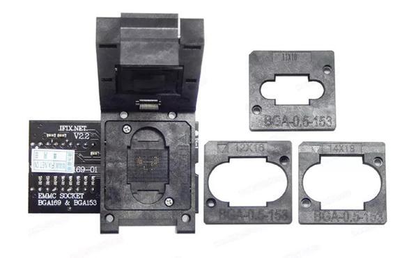 RT809H EMMC ADAPTÖRÜ BGA 153 BGA 169 BGA 169-01 EMMC SOKET - Image 1