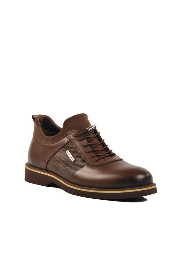 Pierre Cardin 63603 M Kahverengi Hakiki Deri Erkek Günlük Ayakkabı - Image 1