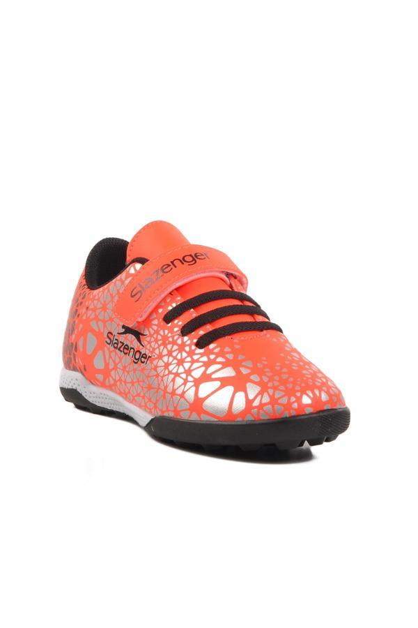 Slazenger Crystal F Halısaha Turuncu Çocuk Halı Saha Ayakkabısı - Image 1