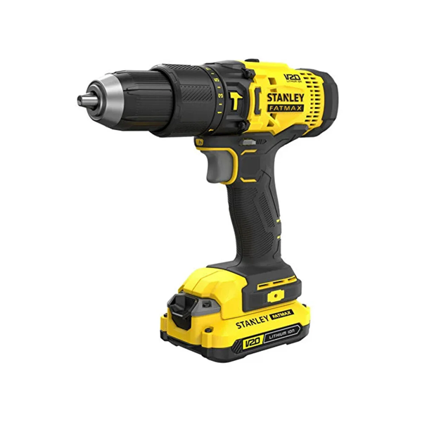 STANLEY FATMAX SCD718D2KA 18V 2AH V20 ÇİFT AKÜ DARBELİ MATKAP +100 PCS AKSESUAR - Image 1