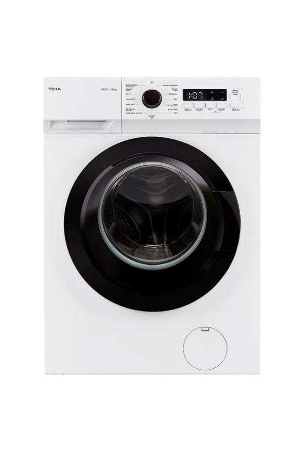 Teka WMK 40940EU WH 9 Kg Kapasiteli 15 Programlı Beyaz Solo Çamaşır Makinesi - Image 1