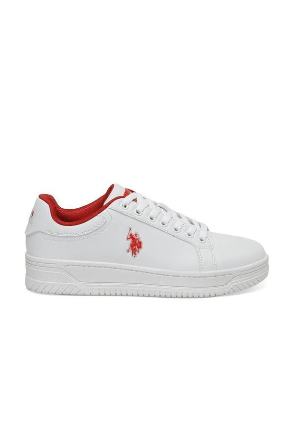 U.S. Polo Assn. Marlon Cilt Kadın Sneaker Spor Ayakkabı - Image 1