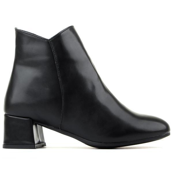 Polaris 108 Sıcak Astarlı Topuklu Fermuarlı Kadın Bot - Image 1