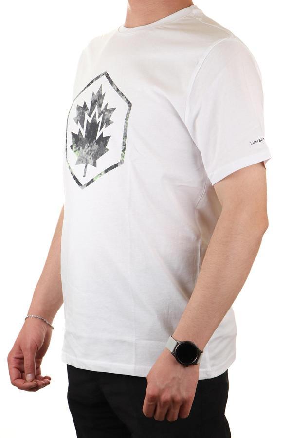 Lumberjack London Nedcamo Pamuk Bisiklet Yaka Erkek T-shirt - Image 1
