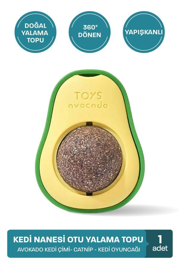 Muvicado Kedi Nanesi Otu Kedi Oyun Topu Avokado Kedi Otu Çimi Catnip Yavru Kedi Oyuncakları - Image 1