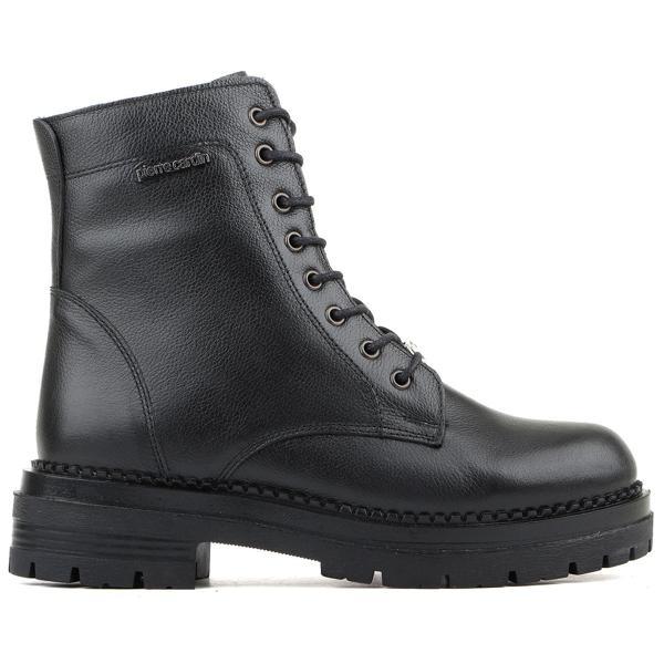 Pierre Cardin 54061 Sıcak Hakiki Deri Fermuarlı Kadın Bot - Image 1