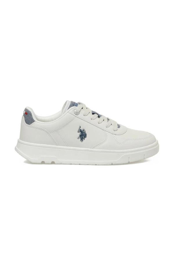 U.S. Polo Assn. Sona Cilt Comfort Taban Kadın Sneaker - Image 1