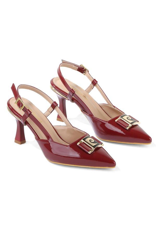 Pierre Cardin 54707 Logolu 4 Cm Topuklu Kadın Ayakkabı - Image 1